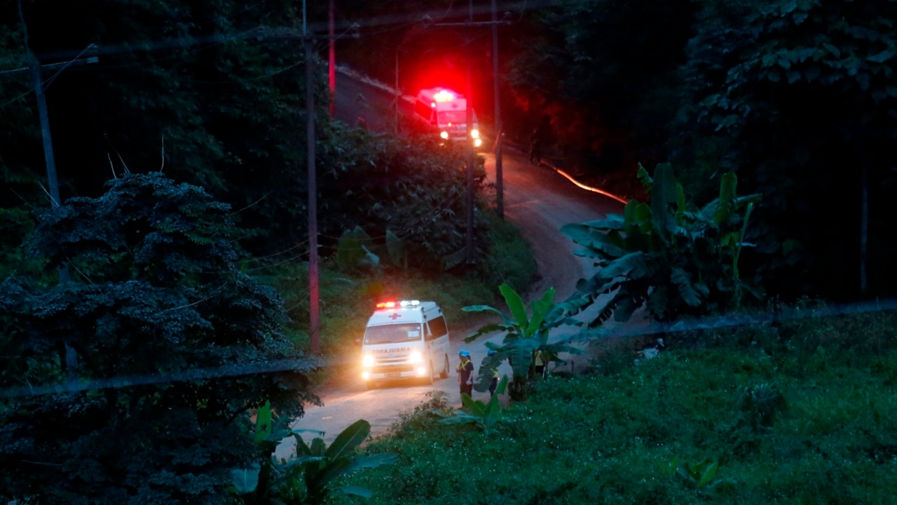 Entire soccer team and coach rescued from Thailand cave