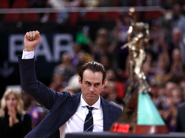 Former Kings head coach Chase Buford claimed back-to-back NBL championships. Picture: Getty Images