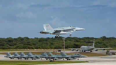 F/A-18 Classic Hornet aircraft. Supplied.