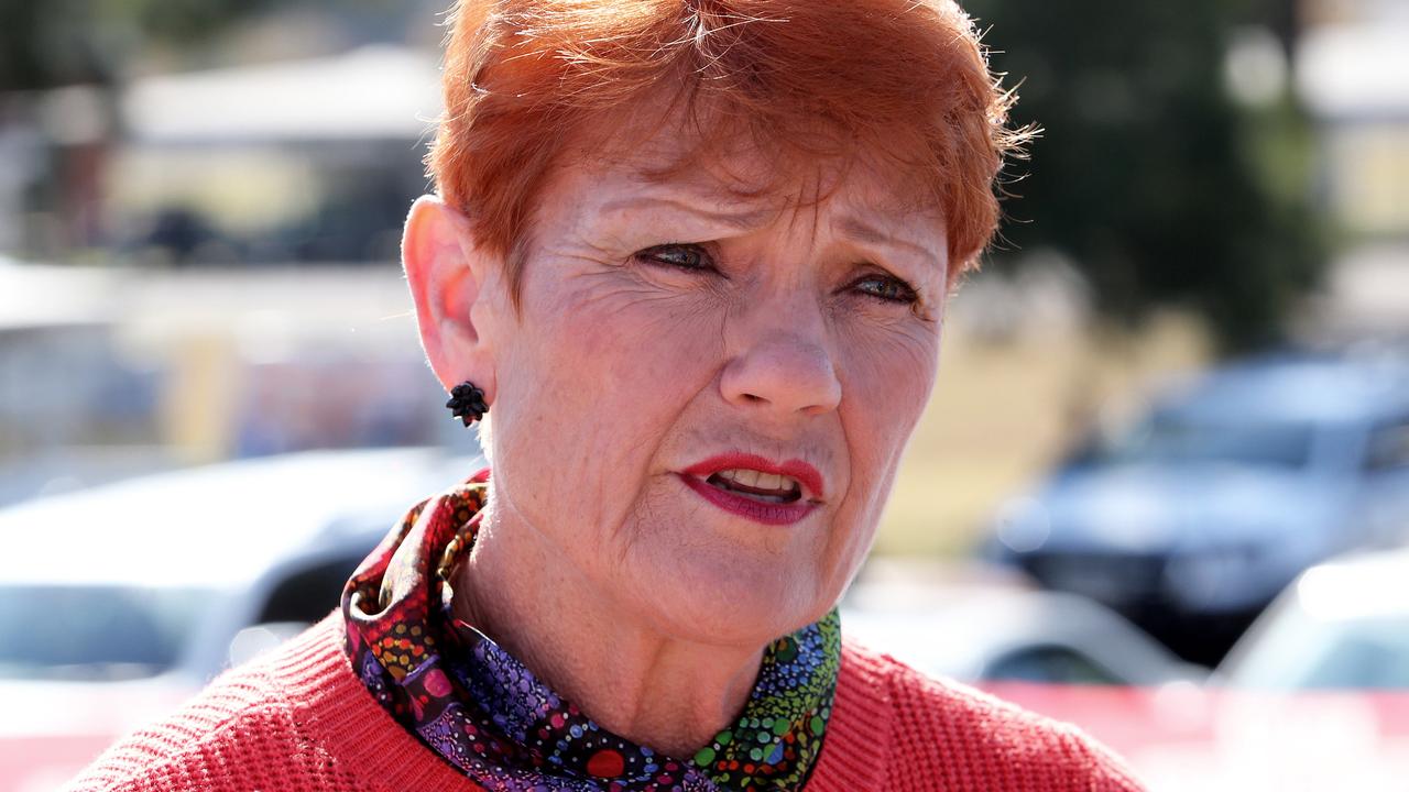 Pauline Hanson is Jessica Rowe’s latest podcast guest. Picture: NCA NewsWire / Peter Lorimer.