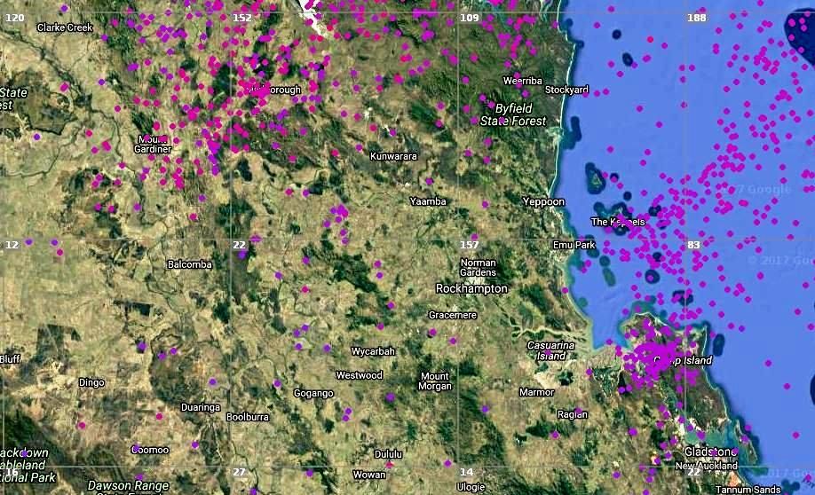 REVEALED: 1062 lightning strikes in spectacular Gladdy storm | The Courier  Mail