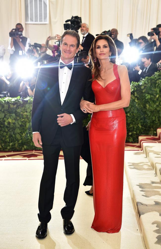 Rande Gerber and Cindy Crawford