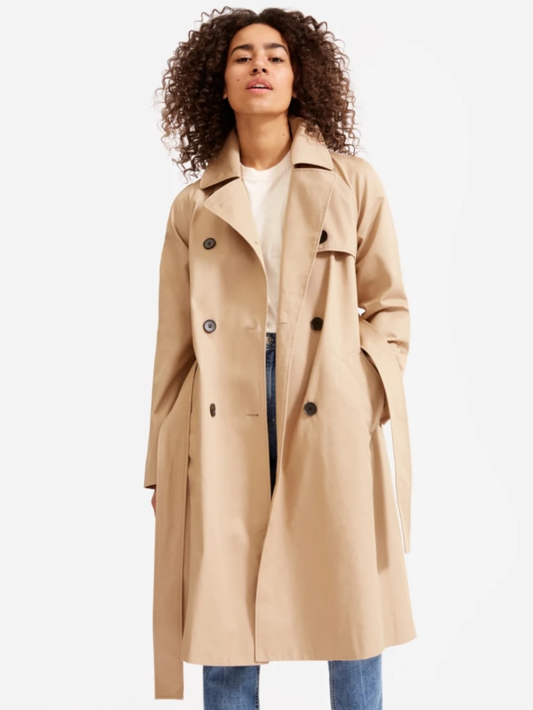 The Modern Trench Coat, front. Image: Everlane.