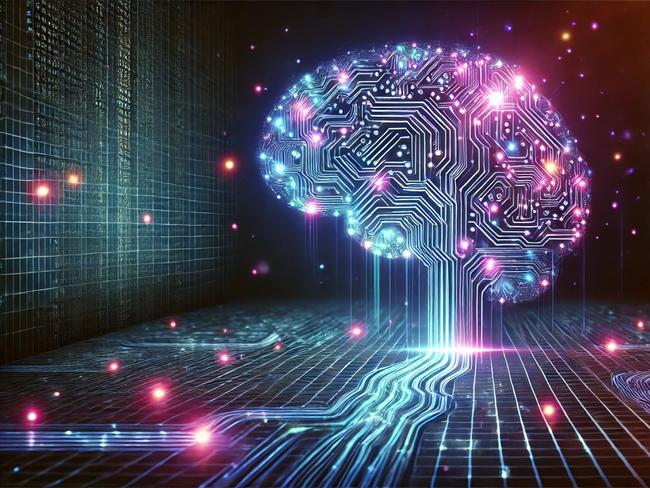 AI brain generated by ChatGPT