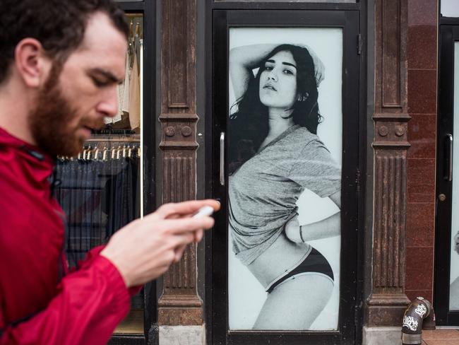 American Apparel has made a name for itself with racy advertising.