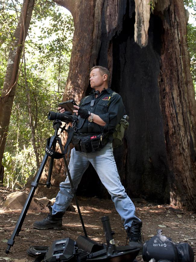 Tourists on the proposed Springbrook Sky Ride could have the extra bonus of spotting a yowie according to Dean Harrison.