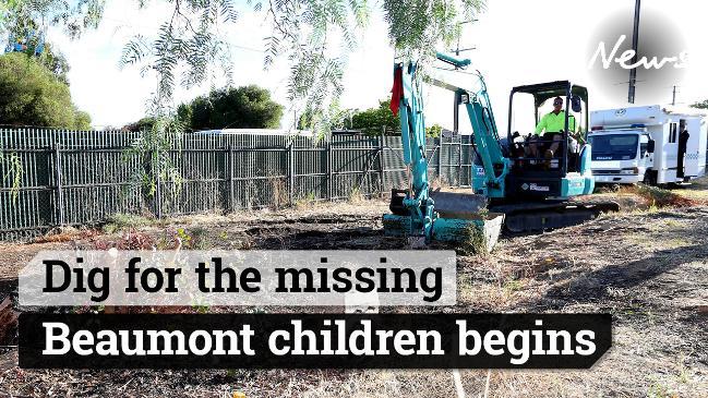 Dig for the missing Beaumont children begins