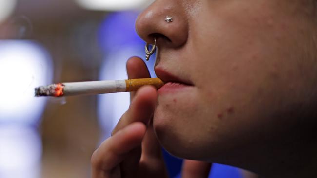 The White House believes ‘a maximum nicotine level in cigarettes’ would help stop teenagers from becoming addicted. Picture: AP