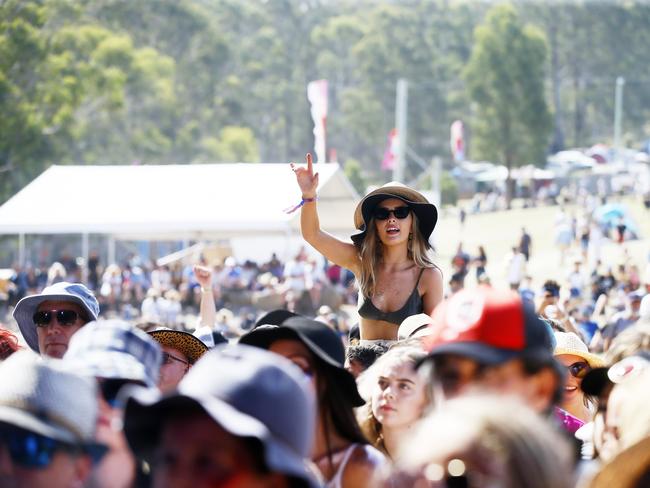Falls Festival Day 3 at Marion Bay, New Years Eve. PICTURE: MATT THOMPSON