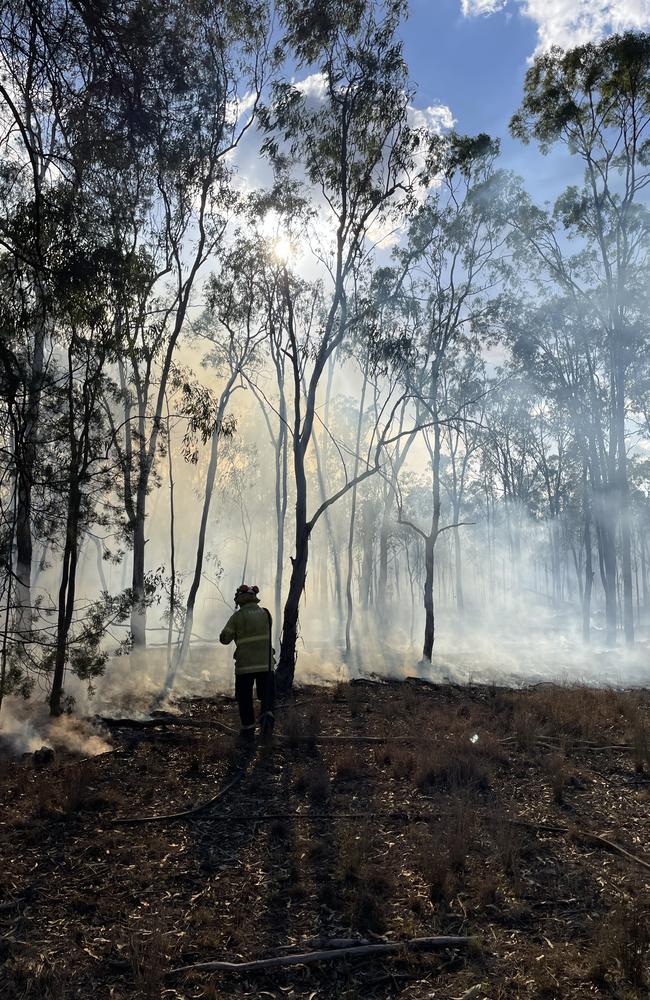 Barakula State Forest fire 7/11/24