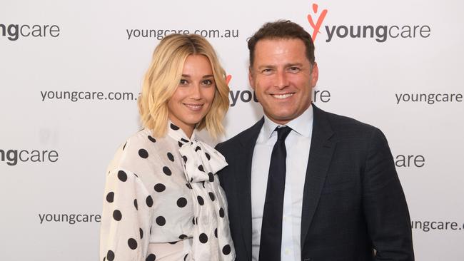 Today show host and Karl Stefanovic and girlfriend Jasmine Yarbrough.