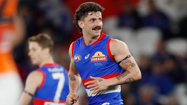 Tom Liberatore of the Bulldogs. (Photo by Dylan Burns/AFL Photos via Getty Images)