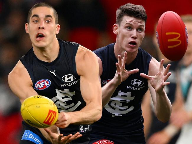 The Blues brothers Carlton AFL