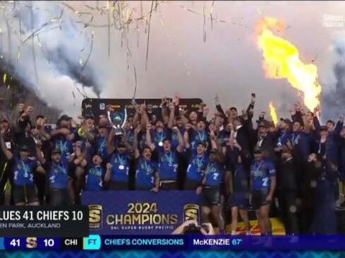 Blues pump Chiefs in Super Rugby final