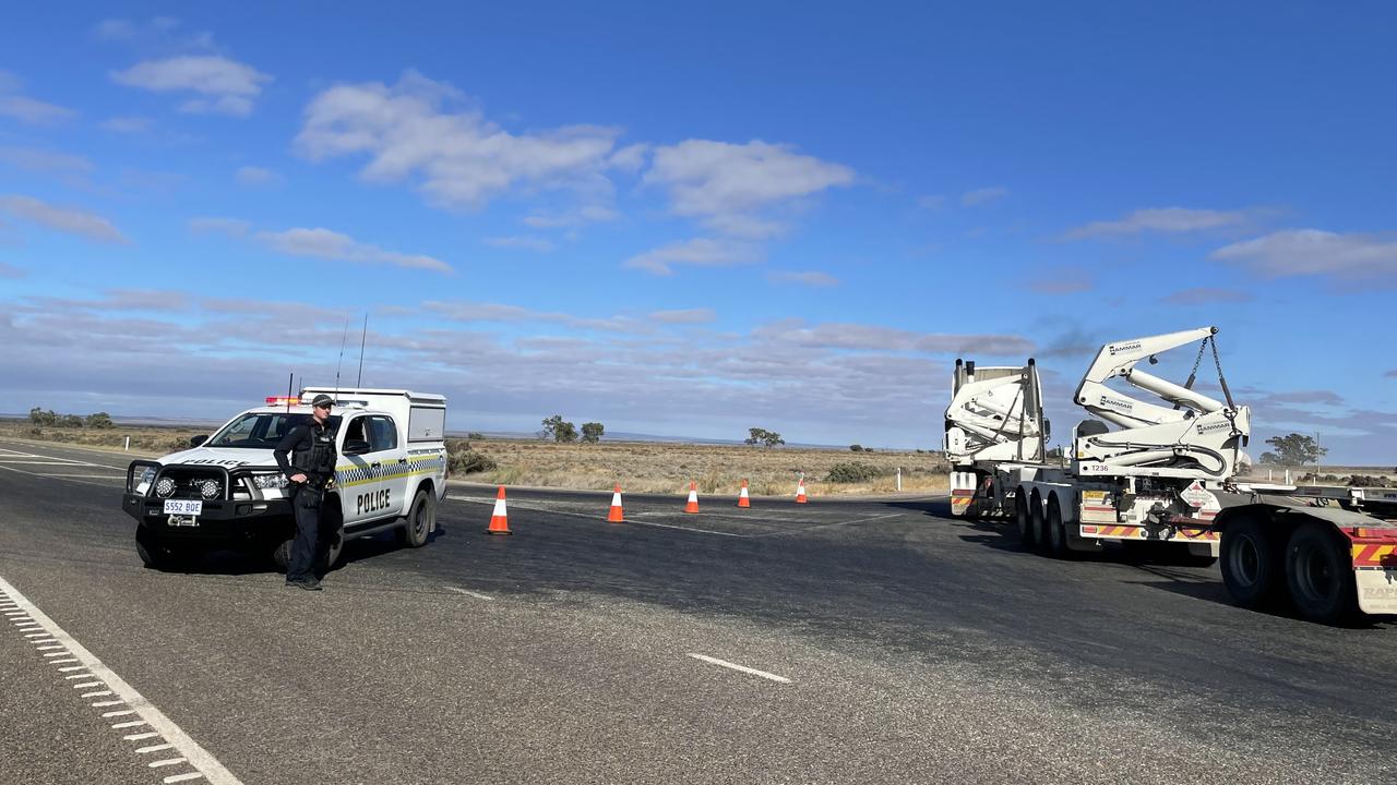 Police are on the scene of a two-vehicle serious crash at Lincoln Gap. Picture: Isaac Selby