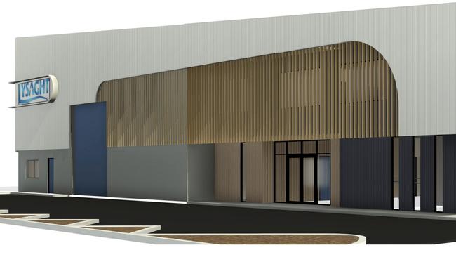 Render of the proposed expansion project at Lysaght Dubbo. Photo: Barnson