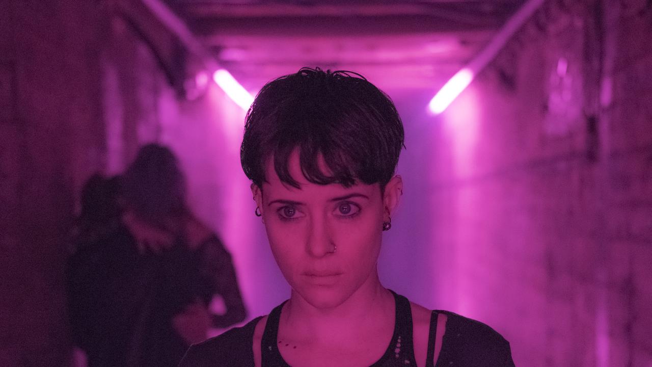 This image released by Sony Pictures shows Claire Foy in a scene from "The Girl in the Spider's Web."  (Nadja Klier/Sony Pictures via AP)