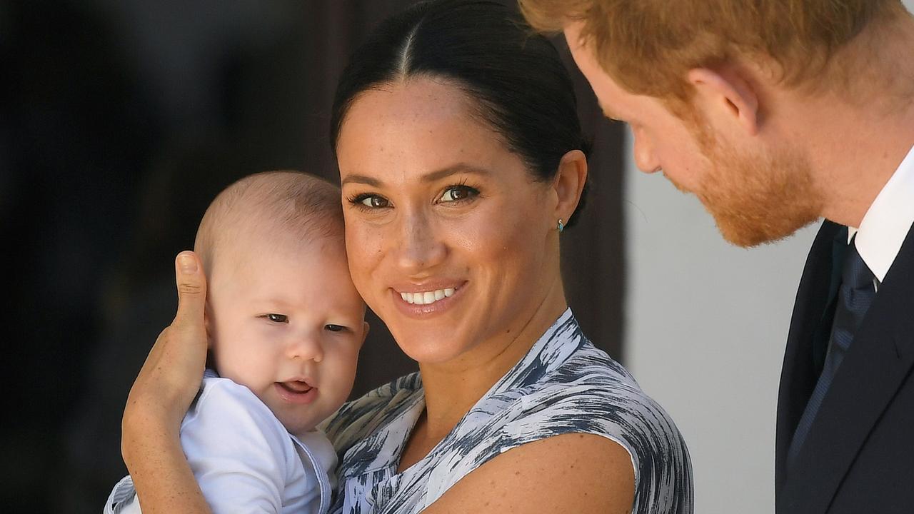 The Duke and Duchess of Sussex with Archie in South Africa Picture: Getty Images