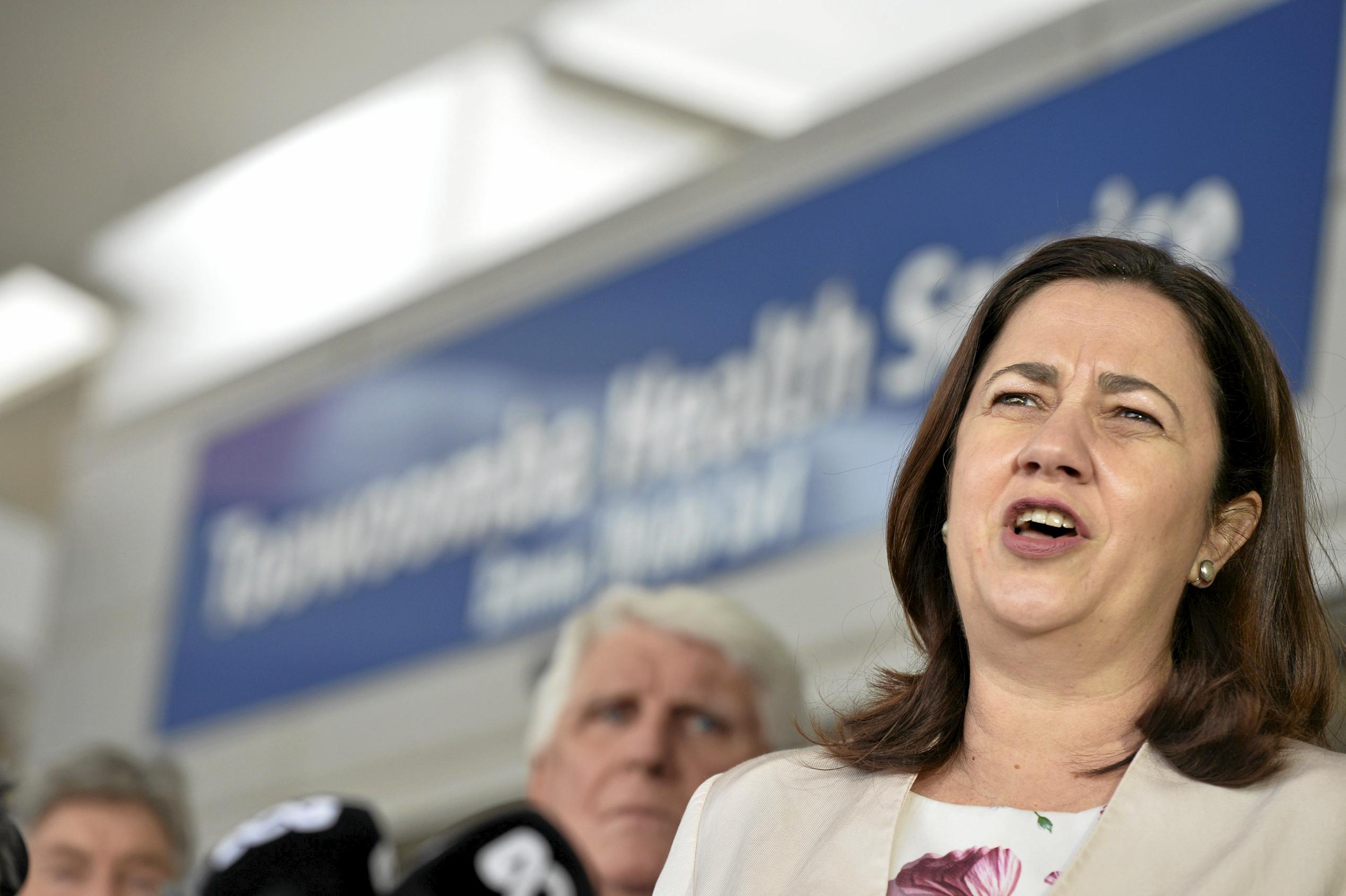 Premier Annastacia Palaszczuk and Minister for Health and Minister for Ambulance Services Dr Steven Miles at Toowoomba Hospital. Cabinet in Toowoomba. September 2018. Picture: Bev Lacey