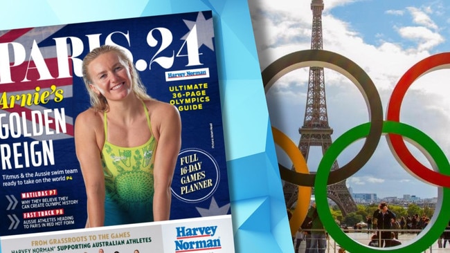 Get your 36-page glossy Olympics guide in Thursday's paper.