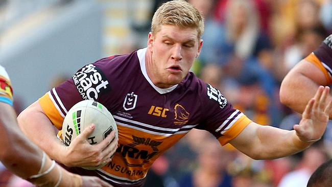 Thomas Flegler is rated a future Queensland Origin forward.