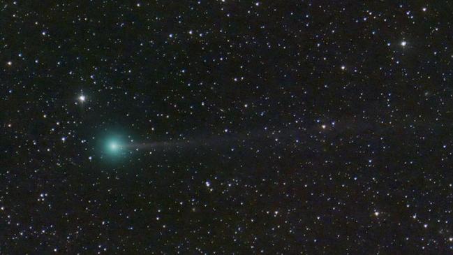 Comet Nishimura takes its name from a Japanese amateur astronomer, Hideo Nishimura, who observed it for the first time on August 11, 2023. Picture: Dan Bartlett / NASA / AFP