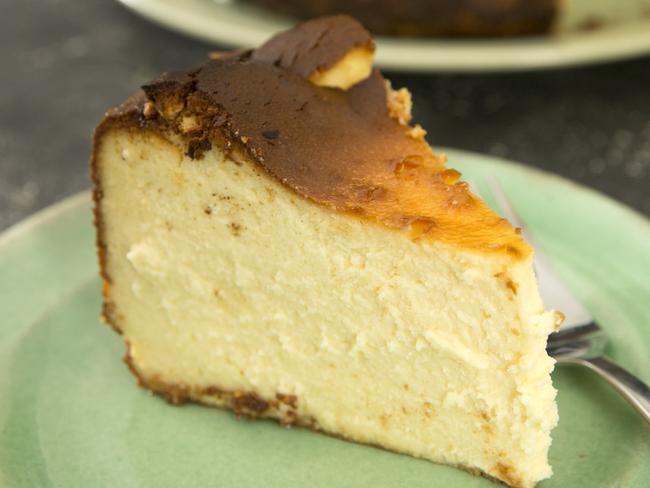 Dani Valent‘s Basque cheesecake.