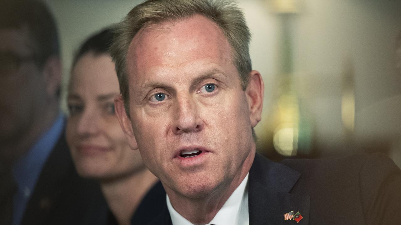 Secretary of Defence Patrick Shanahan said the U.S. will continue to adjust troop levels as needed. Picture: Manuel Balce Ceneta/AP