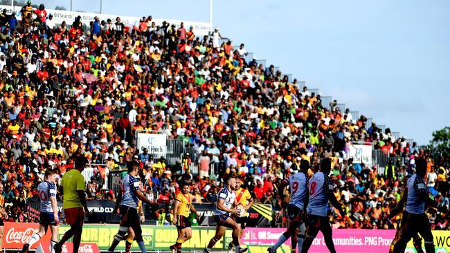 Fans will pack the National Football Stadium in Port Moresby. Picture: AAP