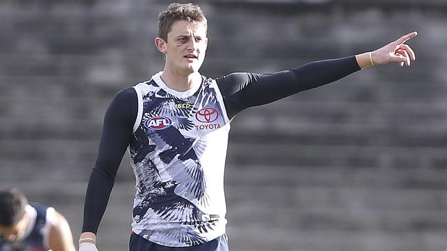 Matt Crouch at Adelaide training. Picture: Sarah Reed