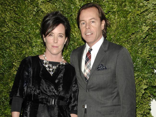 Fashion designer Kate Spade built a global empire with her husband, Andy. Picture: Getty 