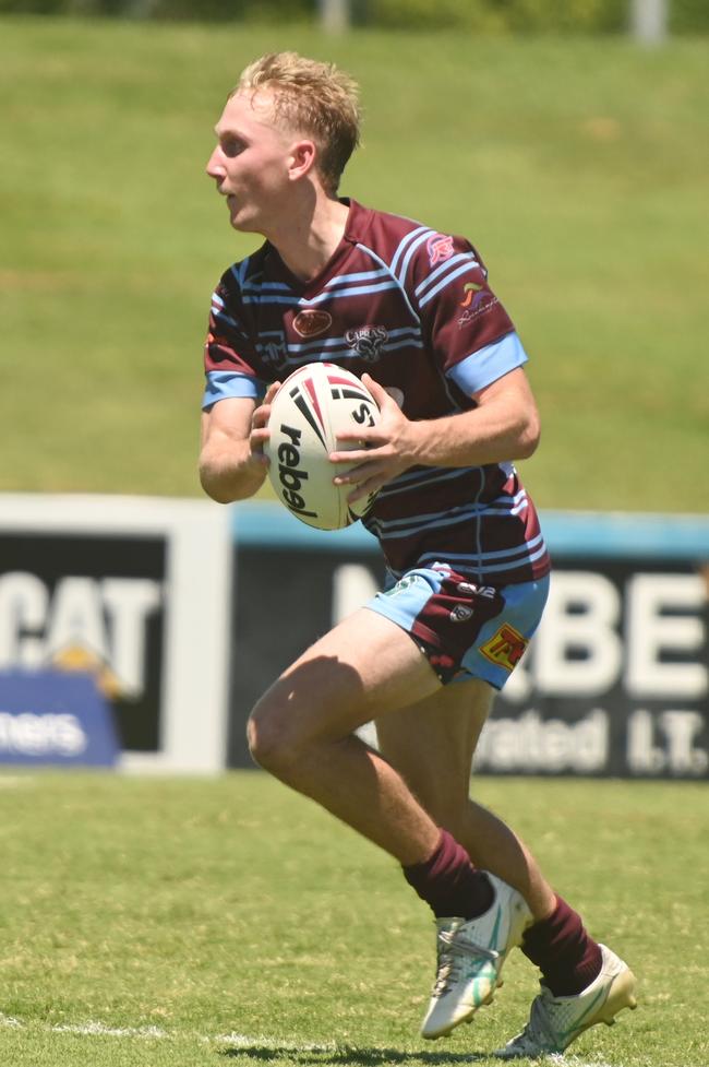 Will McLaughlin Mackay Cutters vs Central Queensland Capras Mal Meninga Cup Saturday 8 March 2025 Picture:Michaela Harlow