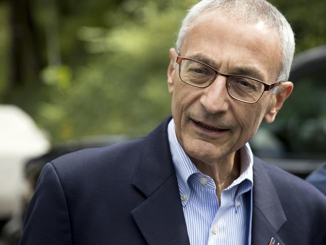 WikiLeaks has posted what it said were thousands of emails from Clinton campaign manager John Podesta. Picture: Andrew Harnik/AP