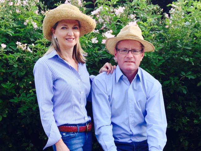 Shirley garden owners John and Sally-Ann Cottle For Life Open Garden mar 14 Image supplied