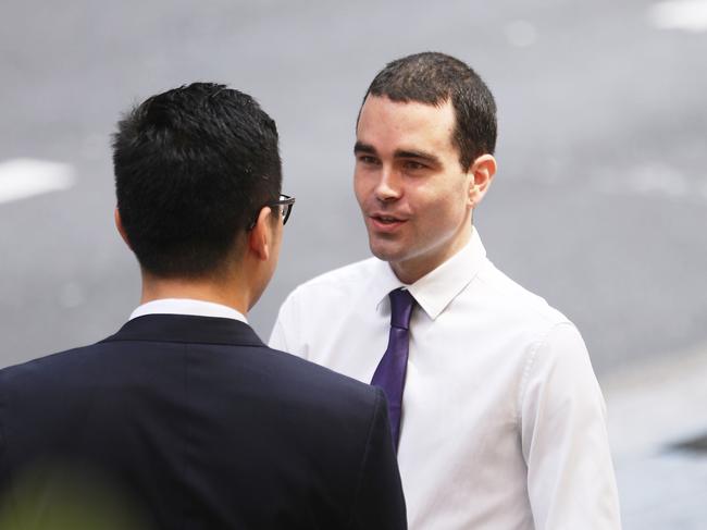 Kirby Weller outside court. Picture: John Grainger