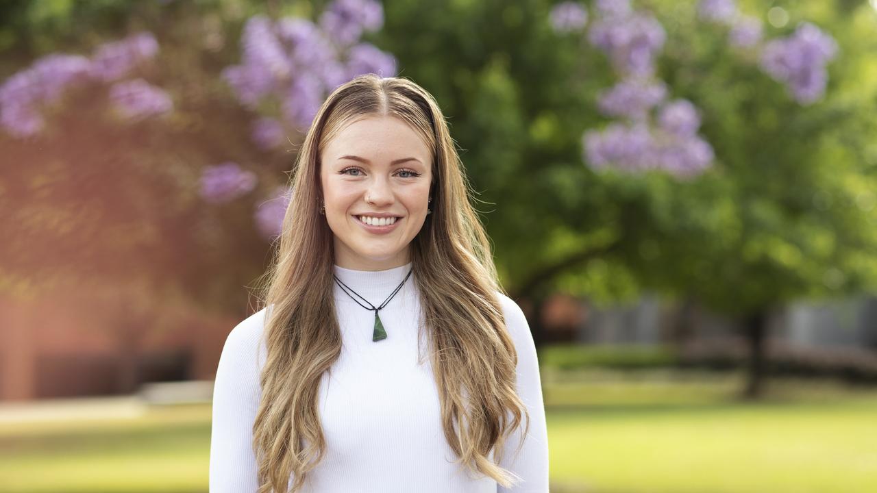 Recent Western Sydney University graduate Ellie Winter, a Penrith local. Photo credit: Sally Tsoutas