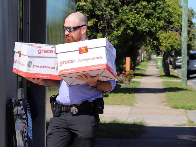 Queensland Health led raid on 10 sites across the state including Mackay, Emerald, Rockhampton, Ayr and Townsville. Picture: MHHS