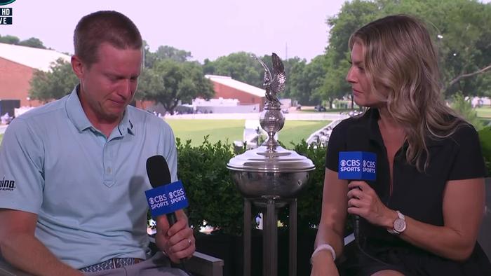 Peter Malnati was in tears talking about Grayson Murray.