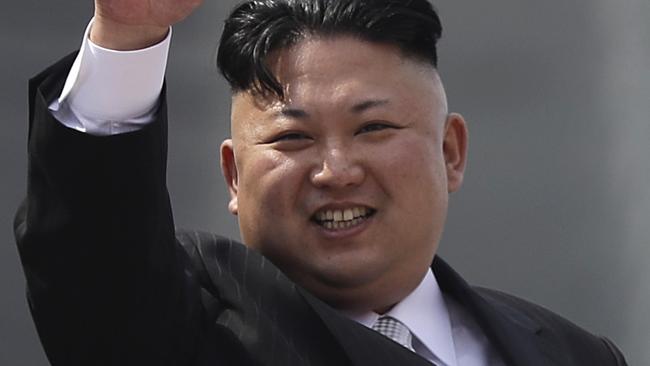 North Korean leader Kim Jong-un has declared that the nation has now successfully become a rocket power. Picture: AP Photo/Wong Maye-E