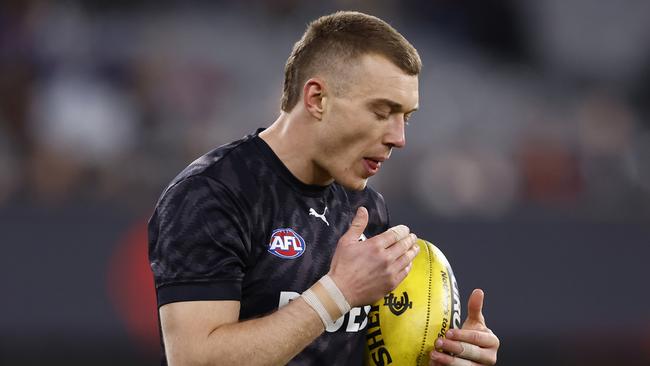 Patrick Cripps could be in for a big one against the Pies. Picture: Darrian Traynor/Getty Images