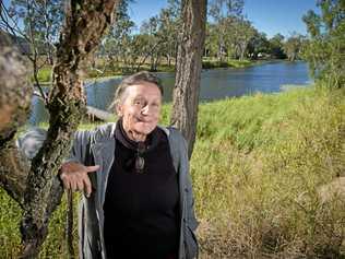 Bindi Waugh from the Bundjalung tribe. Photo Paul Braven / The Observer. Picture: Paul Braven GLA030715PRECINCT