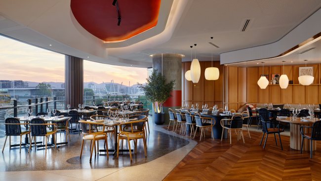 <h2>8. THE LEX AT W&#8202;BRISBANE, QLD</h2><p>Kookily colourful and cool with a touch of zaniness, <a href="https://go.skimresources.com?id=145349X1636243&amp;xs=1&amp;url=https%3A%2F%2Fwww.marriott.com%2Fen-us%2Fhotels%2Fbnewh-w-brisbane%2Foverview%2F" target="_blank" rel="noopener">W Brisbane</a> is one of the most vibrant places to stay in the Queensland capital. <a href="https://www.wbrisbanedining.com/" target="_blank" rel="noopener">The Wet Deck</a> overlooking the river is the place to grab sunset drinks &ndash; the &ldquo;spiked coconut&rdquo;, a cocktail served in a whole coconut, is a nice touch &ndash; but it&rsquo;s the new <a href="https://www.thelexbrisbane.com/" target="_blank" rel="noopener">Lex</a> restaurant that is currently grabbing headlines. Billed as a New York-style brasserie, it&rsquo;s one of the hottest places in town to grab a steak.</p><p><a href="https://go.skimresources.com?id=145349X1636243&amp;xs=1&amp;url=https%3A%2F%2Fwww.marriott.com%2Fen-us%2Fhotels%2Fbnewh-w-brisbane%2Foverview%2F" target="_blank" rel="noopener">marriott.com</a></p>