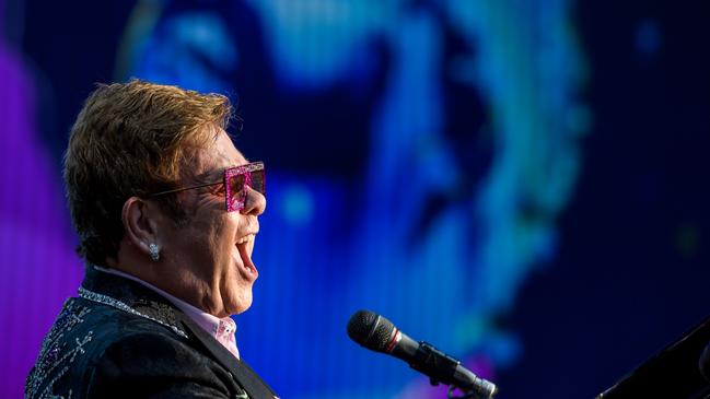 Elton John will perform at Parramatta in March but Melbourne generally attracts more artists than Sydney. Picture: Fabrice Coffrini/AFP