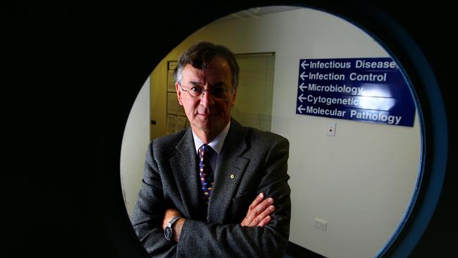 Professor Peter Collignon, from the Australian National University Medical School in Canberra. Picture: Kym Smith