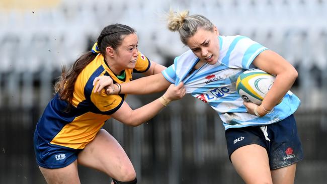 NSWSRU A player Lailani Montgomery at the Australian rugby championships. Pic: Jeremy Piper