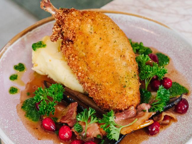 The chicken Kiev. Picture: Supplied