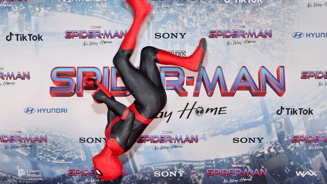 Spider-man: No Way Home has captivated Australian audiences. Picture: Getty Images