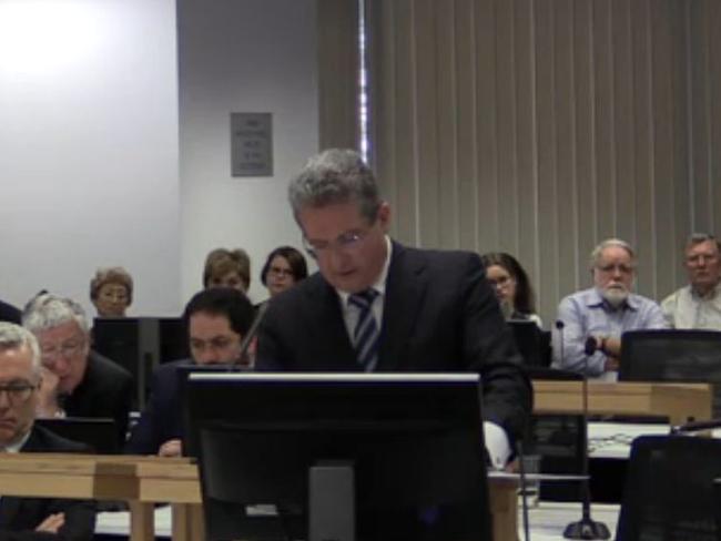 Counsel assisting the royal commission Jeremy Stoljar SC.