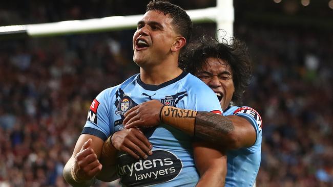 The NSW Blues just had too much strike power for the Maroons. Picture: Getty Images.