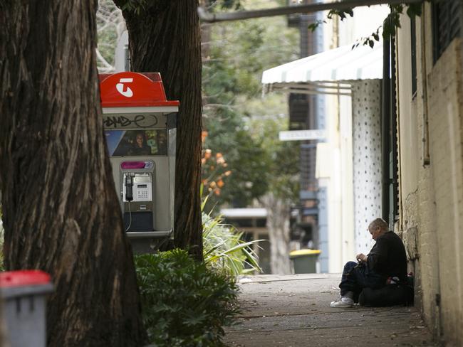 People at risk of, or experiencing homelessness, in the city had risen dramatically Photo: Tim Pascoe.